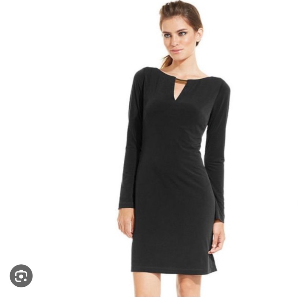 Classic black dress